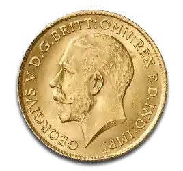1 Pfund Sovereign Georg V. Goldmünze | 1911-1932 Markenware