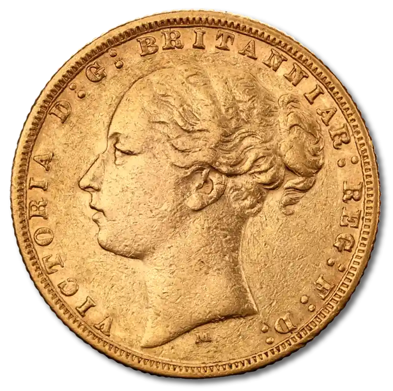 1 Pfund Sovereign Victoria Jugend Goldmünze | 1838-1887 Versand Am Gleichen Tag