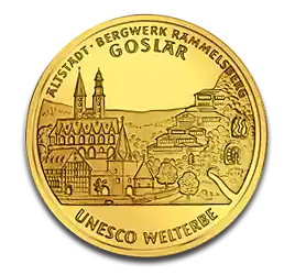 100 Euro Goslar 1/2oz Goldmünze 2008 | Deutschland Neuheit