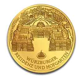 100 Euro Würzburg 1/2oz Goldmünze 2010 | Deutschland Exklusiv
