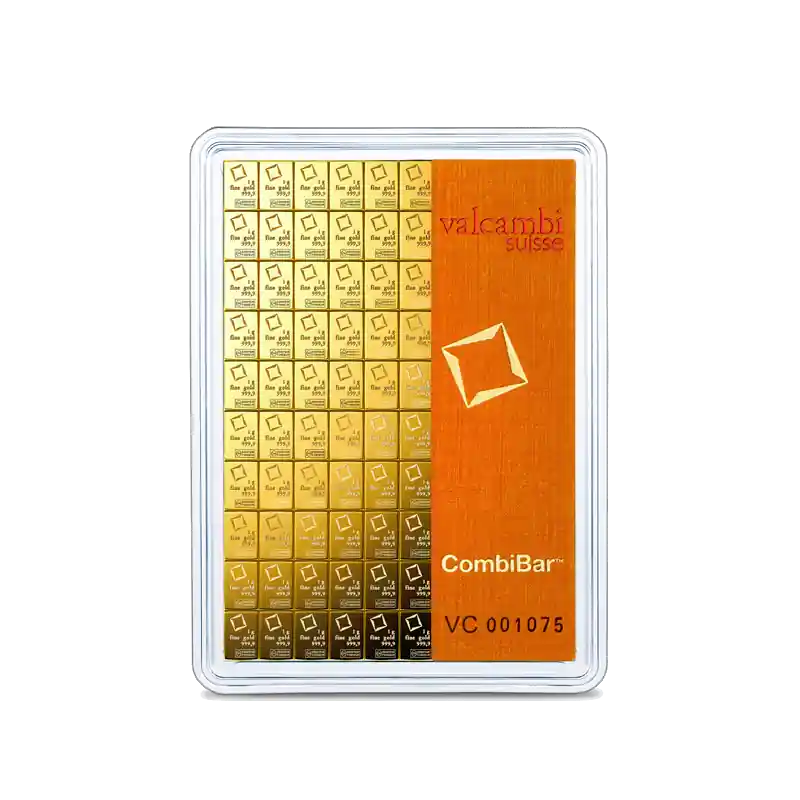 100 x 1g Gold Tafelbarren/CombiBar Abverkauf