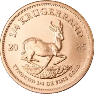 Krügerrand 1/4 Unze Goldmünze 2025 Geld-Zurück-Garantie