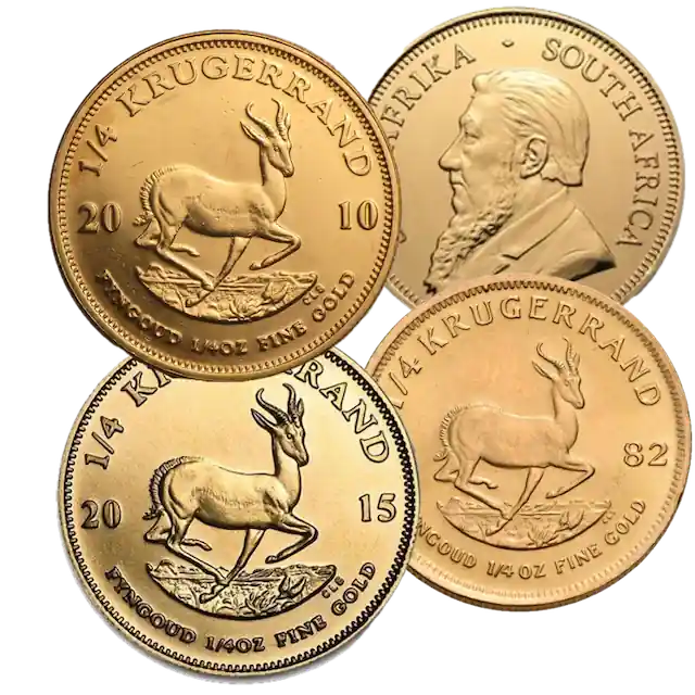 Top-Seller Krügerrand 1/4 Unze Goldmünze | verschiedene Jahre
