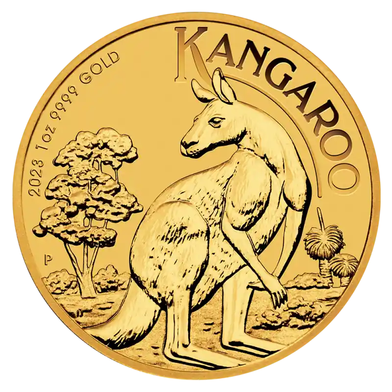 Markenprodukt Känguru 1 Unze Goldmünze 2023