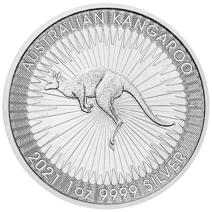 Känguru 1 Unze Silbermünze 2021 | differenzbesteuert Kostenloser Rückversand