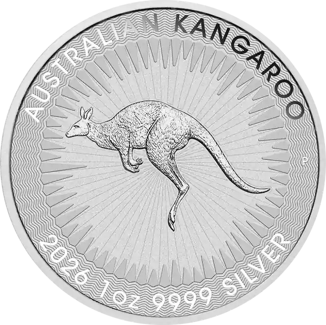 Echt Känguru 1 Unze Silbermünze 2026 | differenzbesteuert
