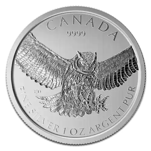 Virginia Uhu 1 Unze Silbermünze 2015 | differenzbesteuert Geld-Zurück-Garantie