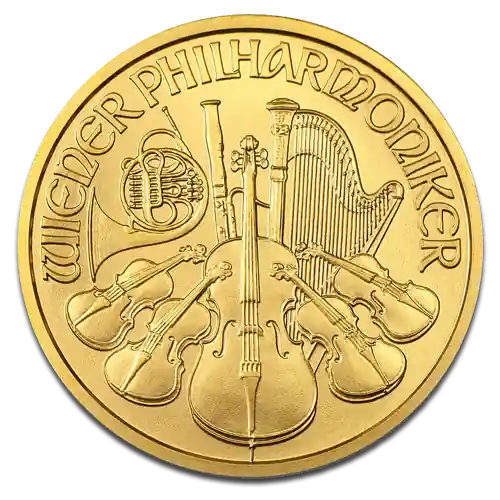 Wiener Philharmoniker 1/2 Unze Goldmünze | verschiedene Jahre Preisreduziert