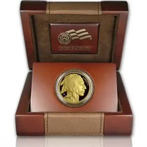 1 Unze Goldmünze American Buffalo 2017 polierte Platte Top-Seller