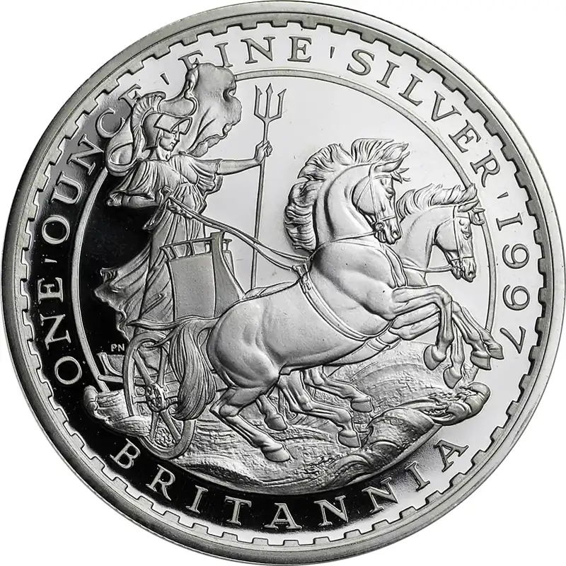 1 Unze Silbermünze Britannia 1997 Limited Edition