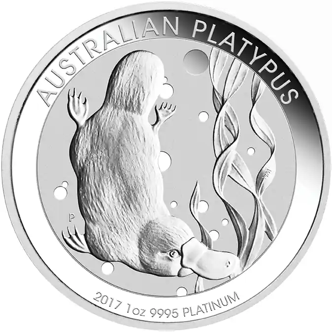 1 Unze Platinmünze Australien Platypus Knallerangebot