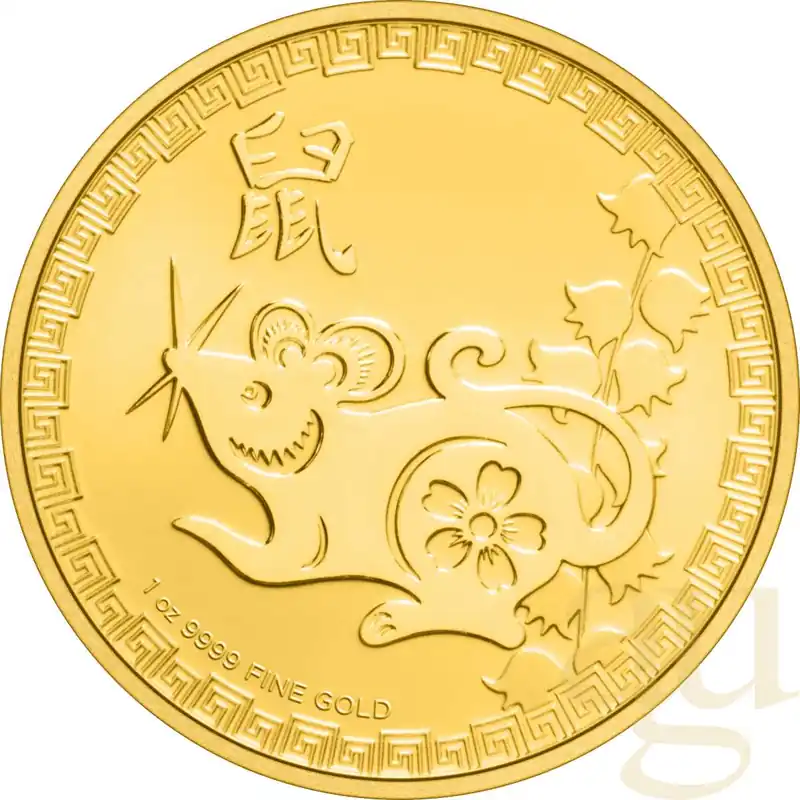 Solange Der Vorrat Reicht 1 Unze Goldmünze Niue Lunar Ratte 2020