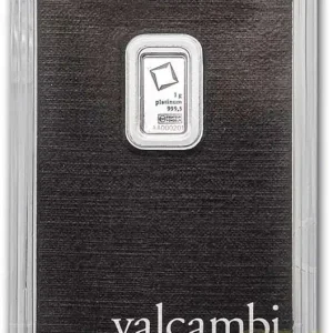 1 Gramm Platinbarren Valcambi Billig