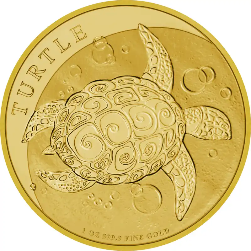 1 Unze Goldmünze Niue Schildkröte 2018 Top-Angebot