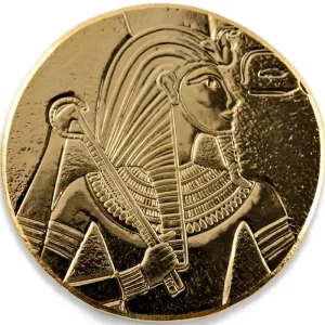 Neue Ware 1 Unze Goldmünze Republic of Tschad King Tut 2017