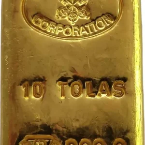 10 Tola Credit Suisse Goldbarren (116,58g) Gleich Bestellen