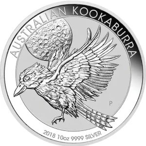 10 Unzen Silbermünze Australien Kookaburra 2018 Top-Angebot