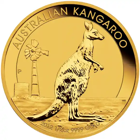 1/2 Unze Goldmünze Australien Känguru 2012 Garantierte Lieferung