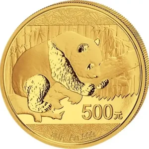 Neue Ware 1 Gramm Goldmünze China Panda 2016