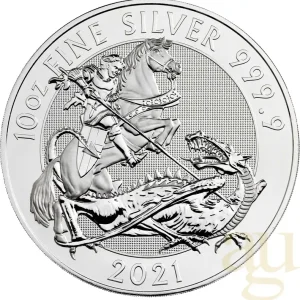 Limited Edition 10 Unzen Silbermünze Großbritannien Valiant 2021