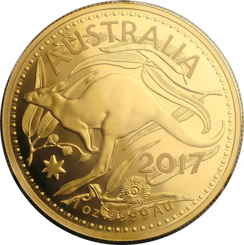 1 Unze Goldmünze Australien RAM Känguru 2017 Abverkauf