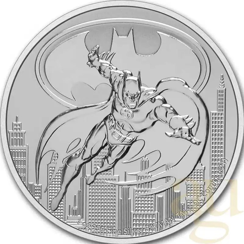 1 Unze Silbermünze Niue - DC Comics Batman 2021 Finale Aktion