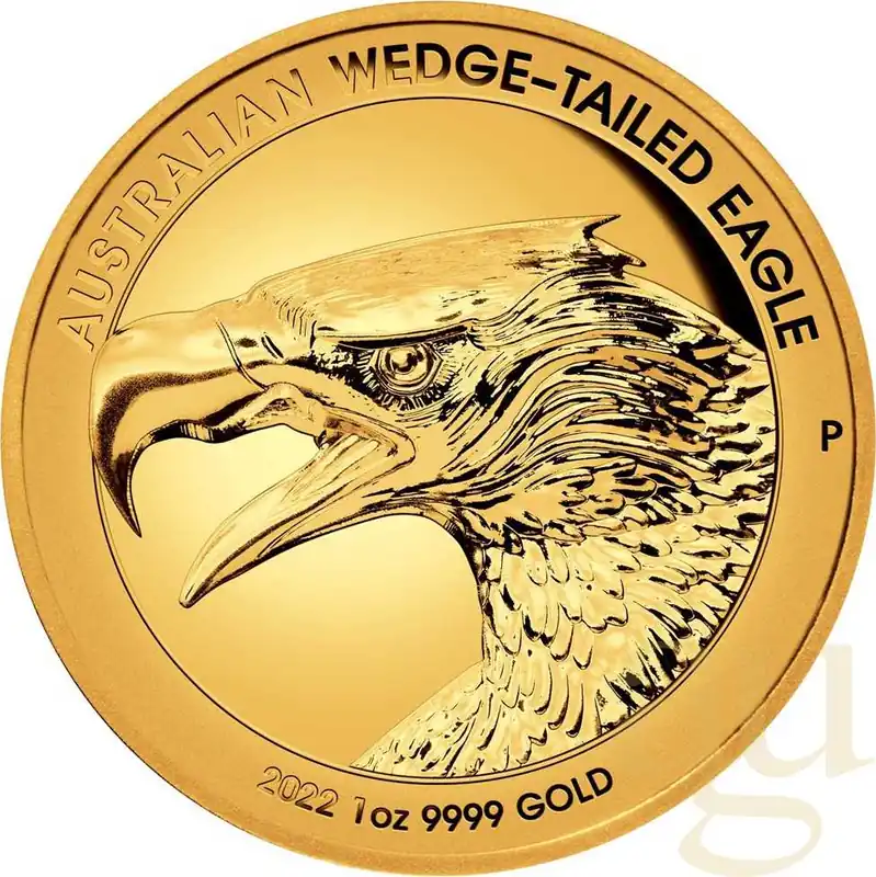 1 Unze Goldmünze Australien Wedge Tailed Eagle 2022 proof - Ultra High Relief Top-Preis