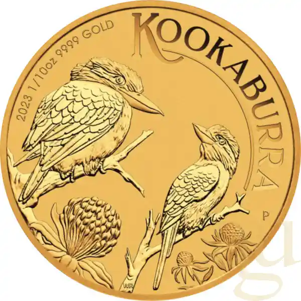 1/10 Unze Goldmünze Australien Kookaburra 2023 Jetzt Zugreifen