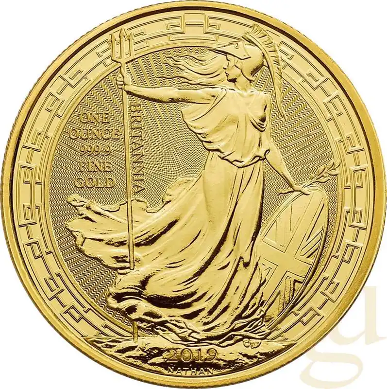 Saisonangebot 1 Unze Goldmünze Britannia 2019 Oriental Border