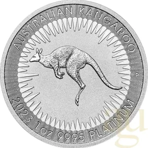 Top-Seller 1 Unze Platinmünze Australien Känguru 2023