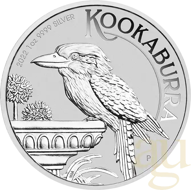 1 Unze Silbermünze Australien Kookaburra 2022 - regelbesteuert Kostenloser Versand