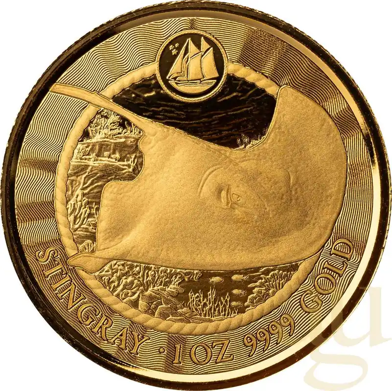 1 Unze Goldmünze Cayman Islands Stachelrochen 2023 Heute Kaufen