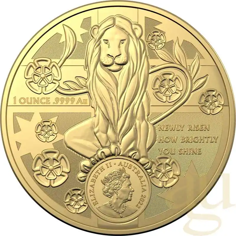 Knallerangebot 1 Unze Goldmünze Australien Coat of Arms 2022