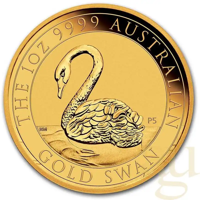 Nur Heute 1 Unze Goldmünze Australien Schwan 2021