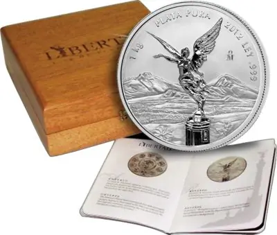 Solange Der Vorrat Reicht 1 Kilogramm Silbermünze Mexiko Libertad 2015 prooflike