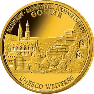 Nur Für Kurze Zeit 1/2 Unze Goldmünze - 100 Euro Goslar 2008 (G)