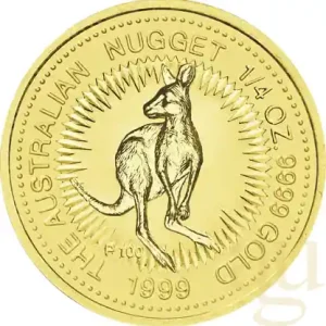 Großhandel 1/4 Unze Goldmünze Australien Känguru 1999