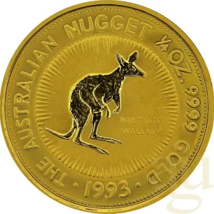 1/4 Unze Goldmünze Australien Känguru 1993 Schnäppchen