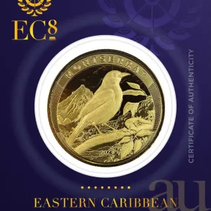 1 Unze Goldmünze EC8 Montserrat - Oriole Bird 2023 Sale