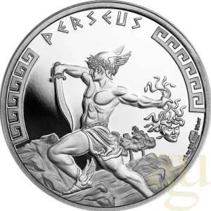 1 Unze Silbermünze Niue Heroes of Greek Mythology - Perseus 2024 Bestpreis
