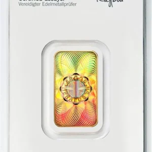Großhandel 5 Gramm Goldbarren Heraeus Kinebar