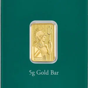 Preis Gesenkt 5 Gramm Goldbarren The Royal Mint - Merry Christmas
