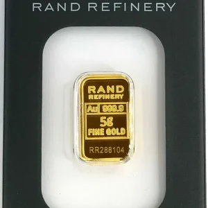 Solange Der Vorrat Reicht 5 Gramm Goldbarren Rand Refinery - Mirage
