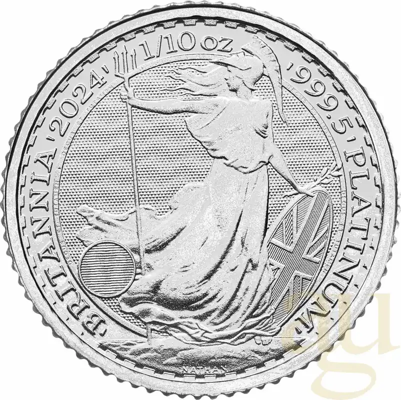 Limited Edition 1/10 Unze Platinmünze Britannia 2024