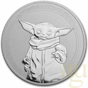 1 Unze Silbermünze Niue Star Wars - Grogu "Baby Yoda" 2021 Sonderangebot