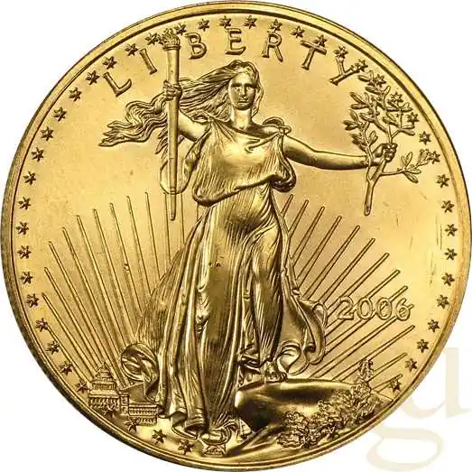 1 Unze Goldmünze American Eagle 2006 Neu