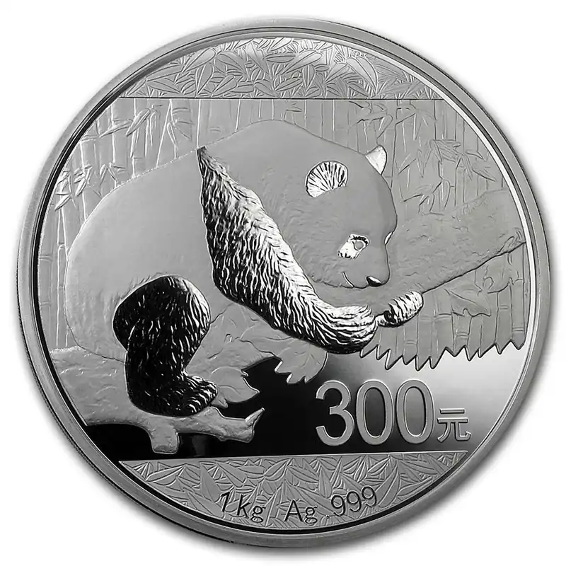 Gratis Versand 1 Kilogramm Silbermünze China Panda 2016 proof