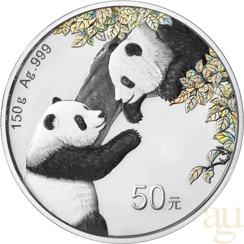 150 Gramm Silbermünze China Panda 2023 proof Mega-Angebot