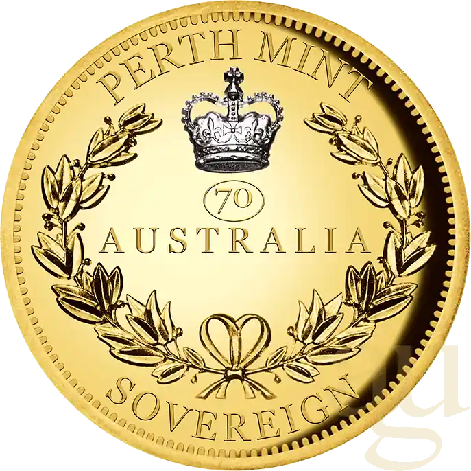 Double Australian Sovereign 2022 Goldmünze polierte Platte - High Relief Finale Aktion