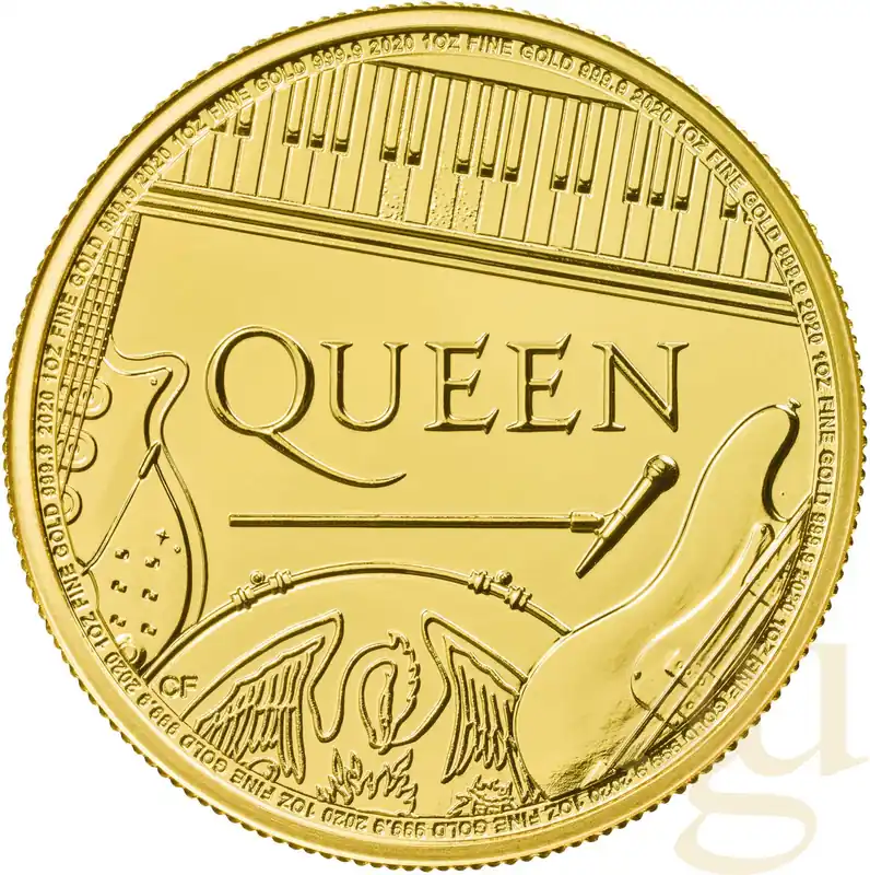 1 Unze Goldmünze Music Legends - Queen 2020 Top-Seller